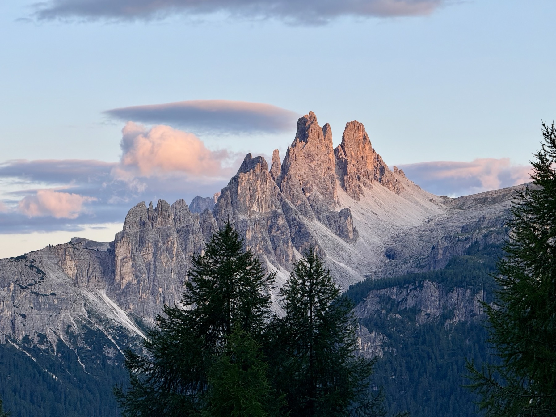 Mountain landscape in the Dolomites