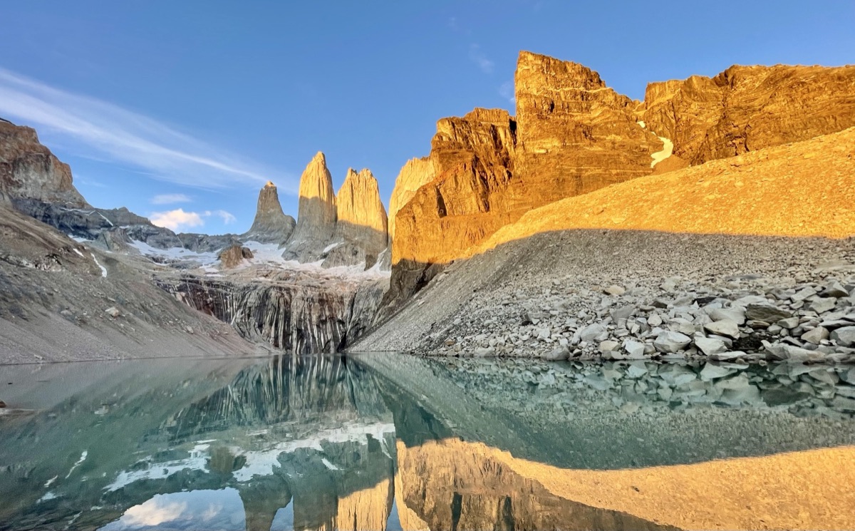 Torres del Paine sunrise